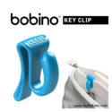 Clip de llaves Bobino para cartera color turquesa
