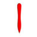 Bolígrafo plano Bobino para agenda color rojo